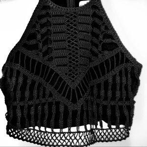 H&M Tops - Woven detail crop top H&M Tops - Woven detail crop top